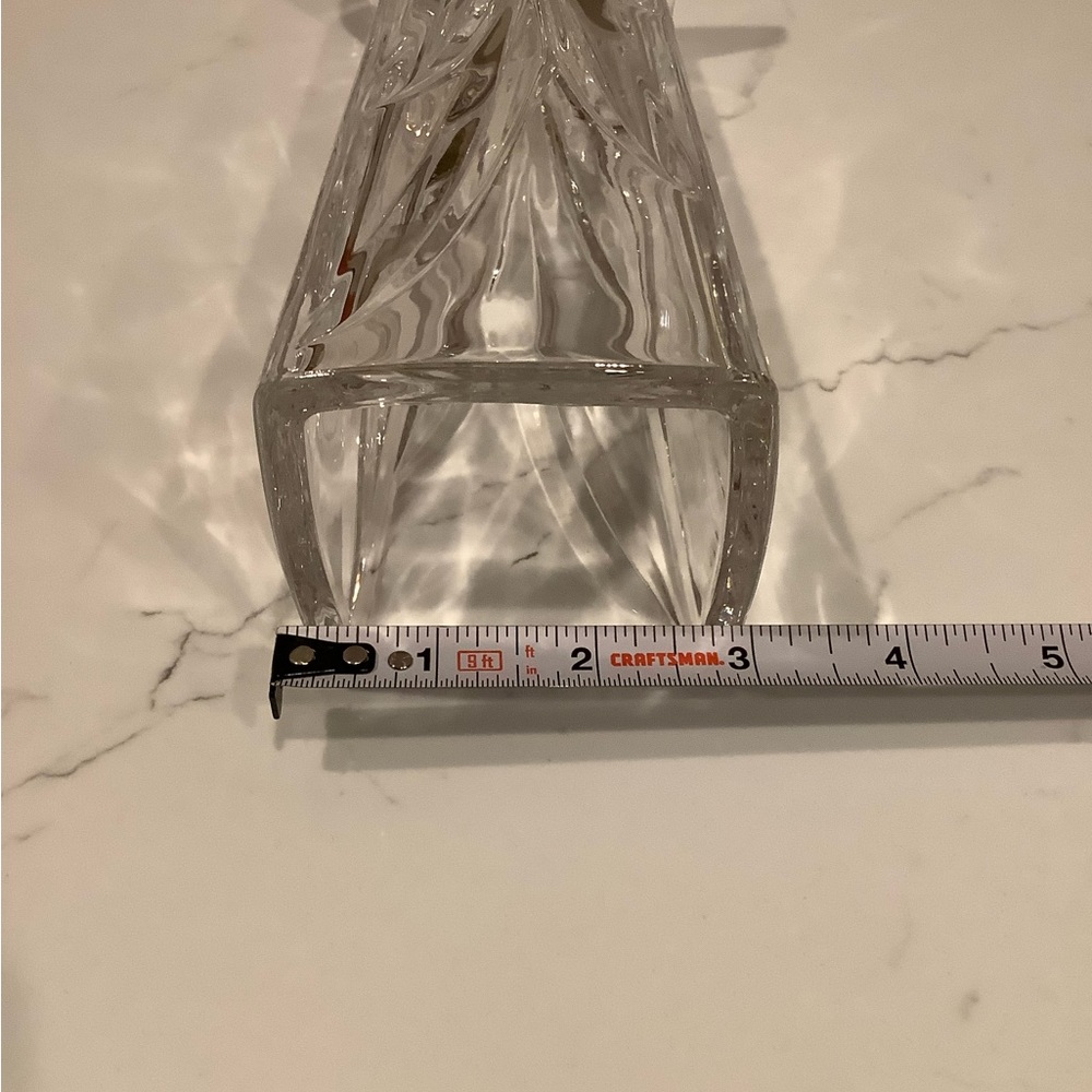 EUC Cut Glass Vase - Picture 6 of 6